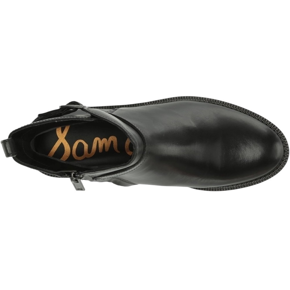Sam Edelman Black Leather Nolynn Boots - Picture 5 of 6